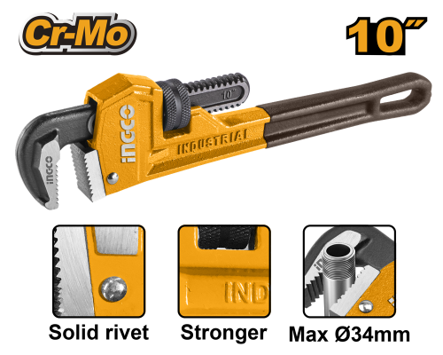 Pipe wrench 10" مفتاح انابيب انجليزى صناعي 10 بوصة