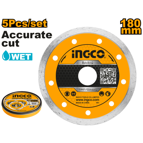 Diamond disc180(7")X22.2x1.2/1PCSدسك قص جرانيت 7"...