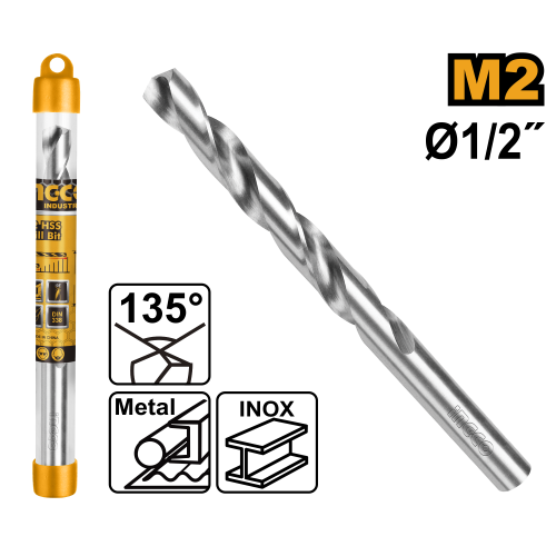 HSS steel drill bit 10 mm one pcs High-quality ريش...