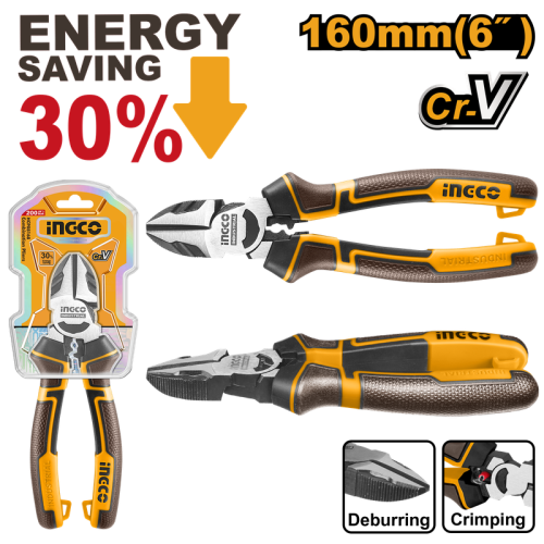 High Leverage Diagonal Cutting Pliers 6 "زرادية قص...