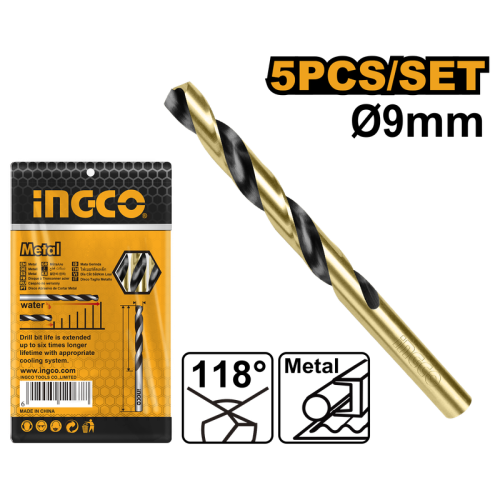 HSS steel drill bit 9 mm /1PCSريشة ثقب حديد 9 ملى...