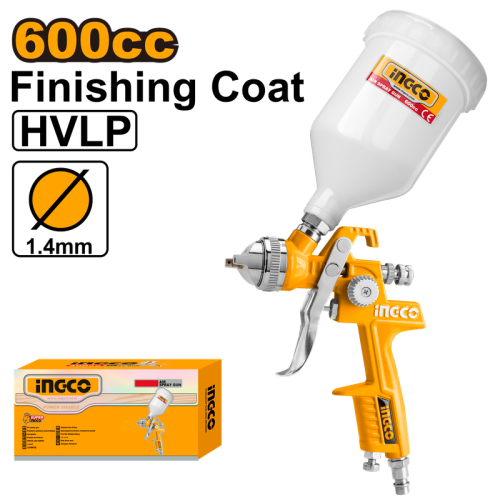 Air spray gun 600 CC Plastic bowl مسدس طلاء طاسة م...