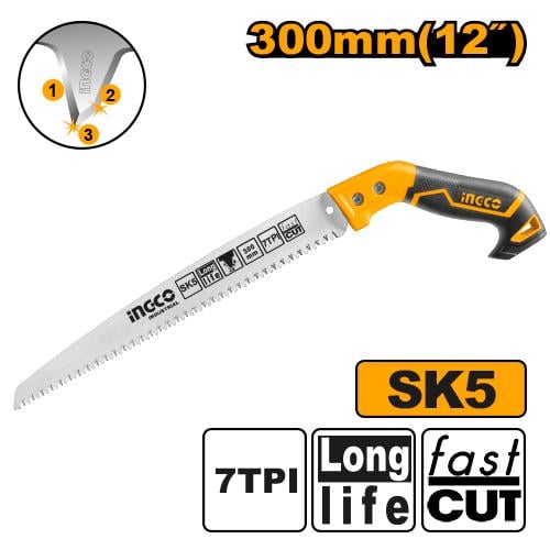 Pruning saw Taiwan12"-7TPI Fast cut&long life منشا...