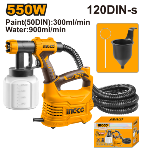 HVLP spray gun 550Wمسدس رش 550 وات