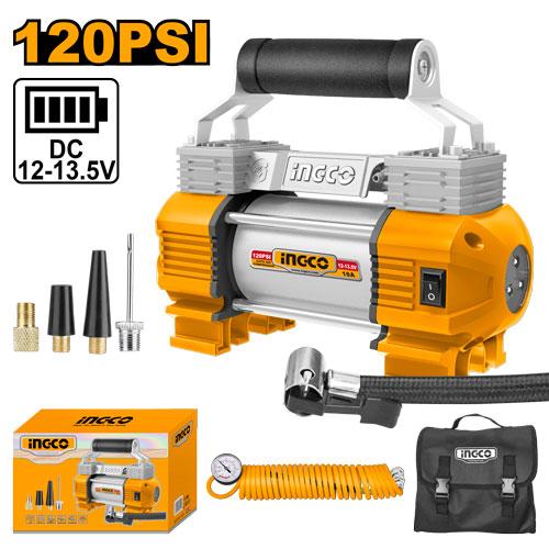Car Compressor 2 Cylinder 12V 120psi منفاخ هواء كم...