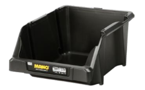 black storage box 265mmx420mmx177mmصندوق تخزين اسو...