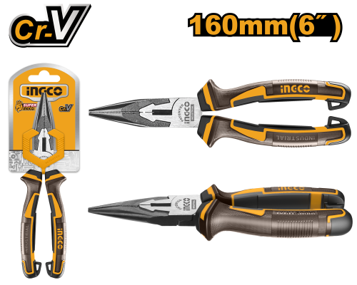 Long nose pliers 6"/160mm زرادية بوز 6 بوصة