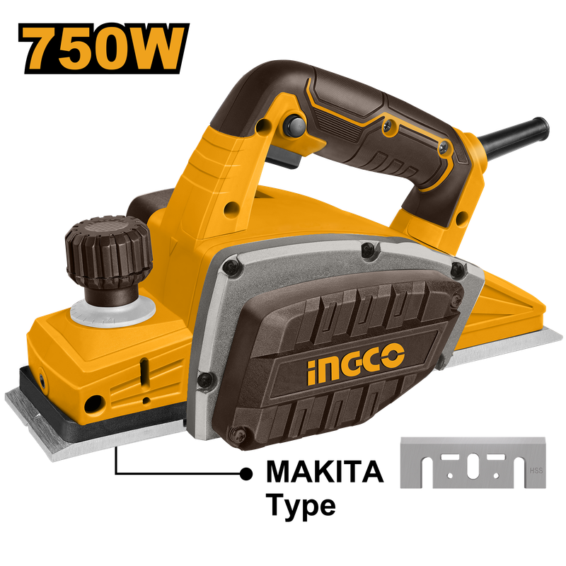 Electric Planer 750 Wفارة خشب كهربائية 750 وات