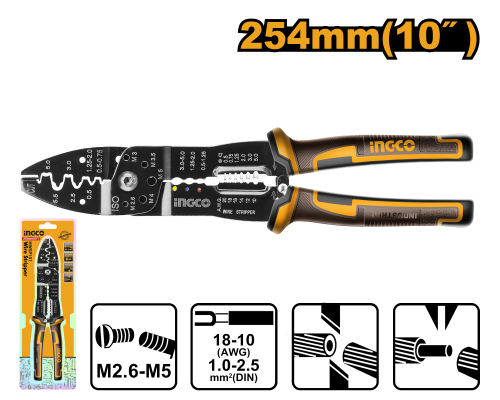 Wire stripper 10"/254mmزرادية تقشير الاسلاك 10 بوص...