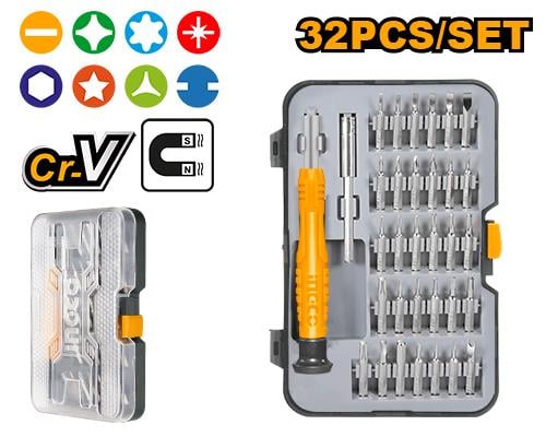 32PCS precision screwdriver set طقم مفكات براغي دق...