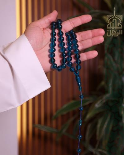 سبحة فاتوران أرجواني شفاف