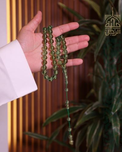 سبحة فاتوران عشبي شفاف