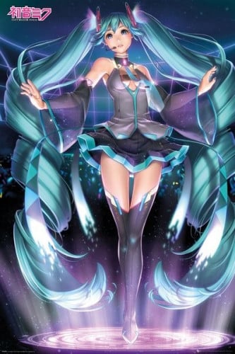 بوستر Hatsune Miku