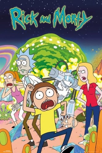 بوستر Rick and Morty