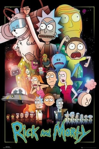 بوستر Rick and Morty Star Wars