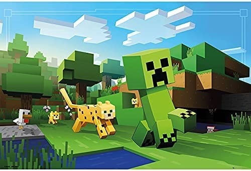 بوستر Minecraft Friends