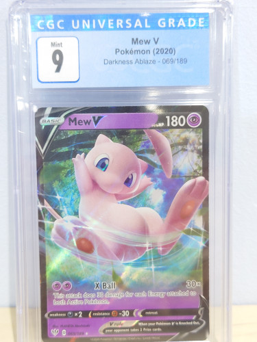 Mew V - Darkness Ablaze Pokémon card 069/189