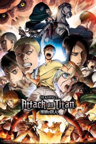 بوستر Attack on Titan