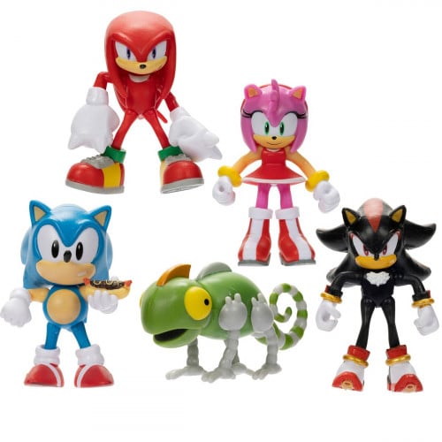 مجسمات اصدقاء سونيك Sonic the Hedgehog 2 1/2-Inch...