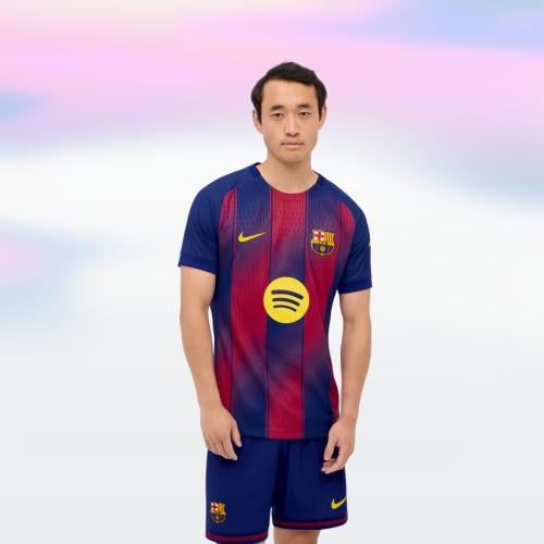 طقم برشلونة الأول موسم 2025/2026