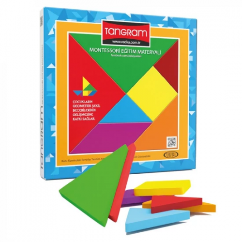 لعبة تانجرام الملونة ـ COLORED TANGRAM
