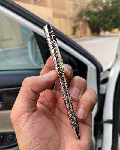 قلم كارتير سانتوس نحيف مزخرف