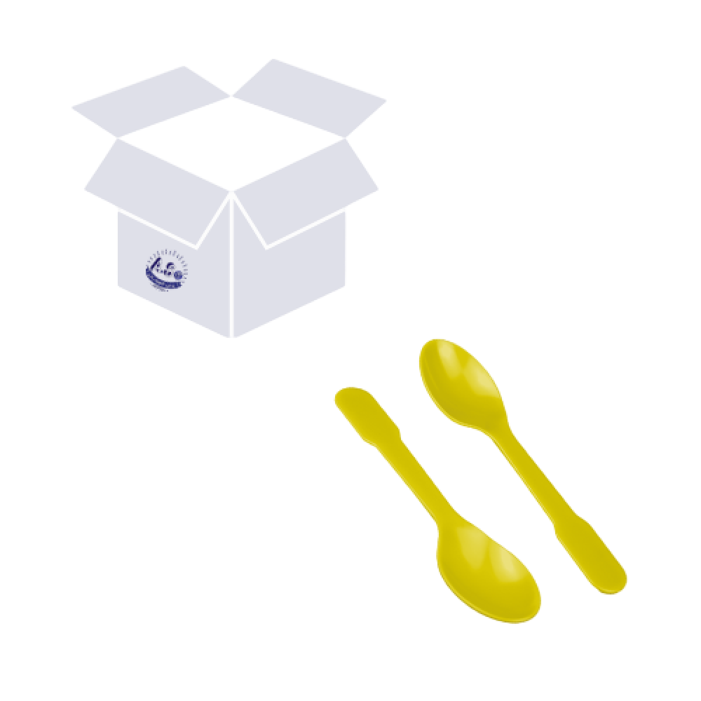 عسق ملاعق ايسكريم 100 حبة