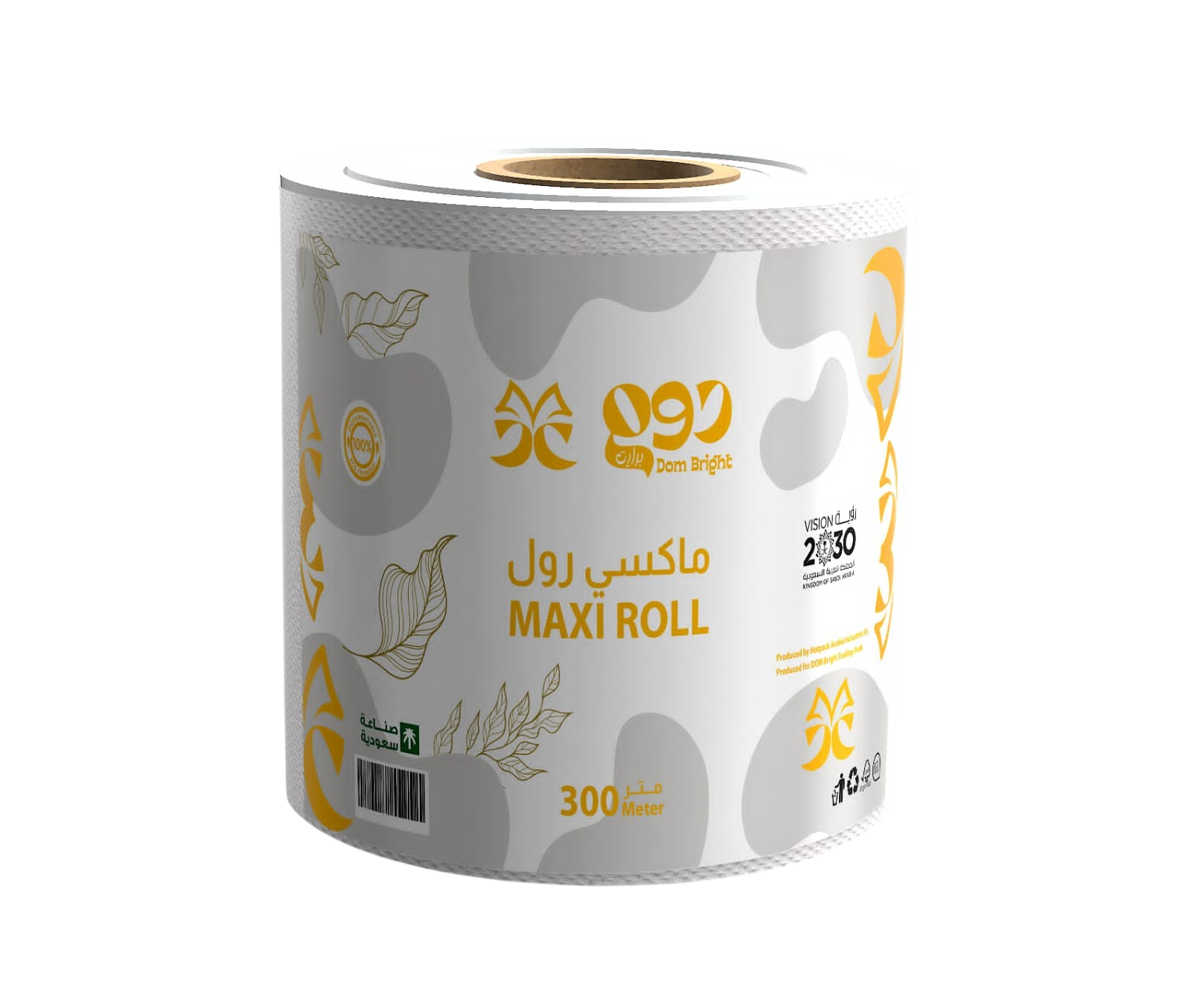 مناديل رول 300 دوم برايت