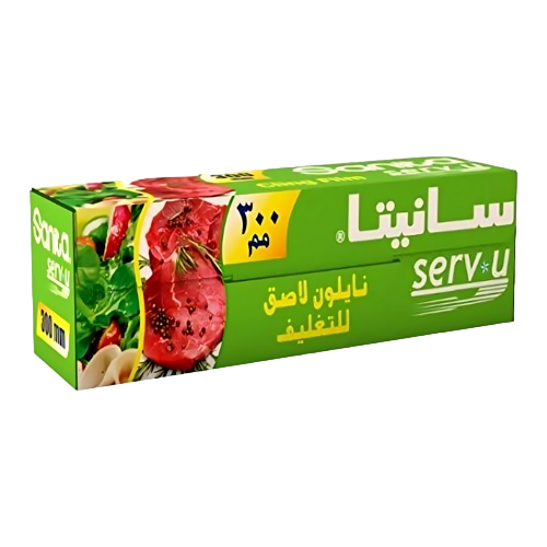 سانيتا نايلون رول تغليف لاصق للطعام 300 مم