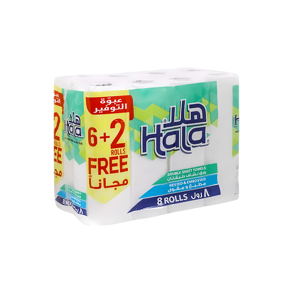 مناديل هلا رول مطبخ 8 قطع