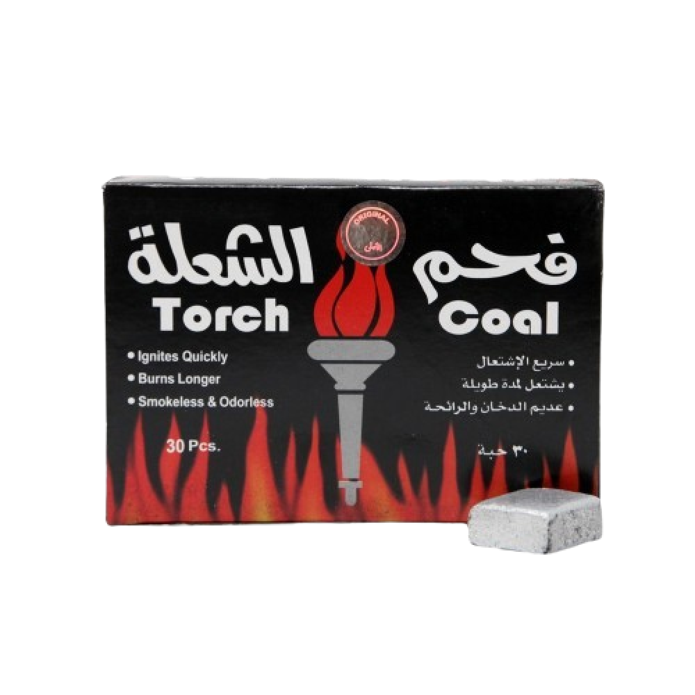 فحم مربع الشعلة سريع الاشتعال - مقاسات متعددة