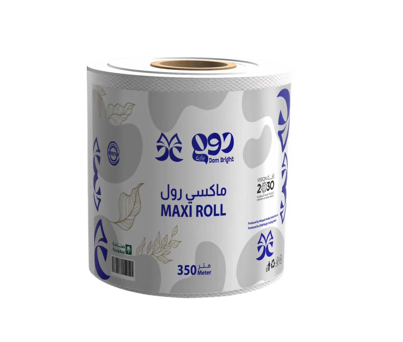مناديل رول 350 دوم برايت