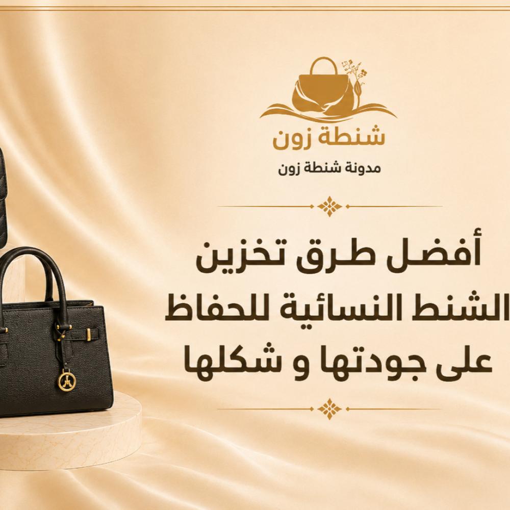 أفضل طرق تخزين الشنط النسائية للحفاظ على جودتها و شكلها