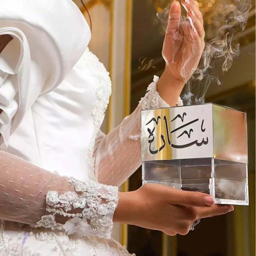 مبخره أكريليك  بالاسم راقيه و انيقة جدا
