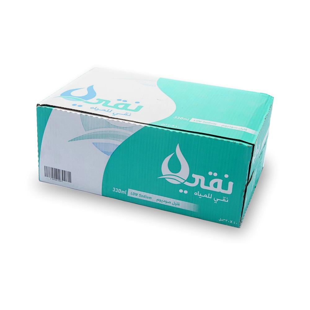 كرتون مياه نقي 330 مل - 40 عبوة