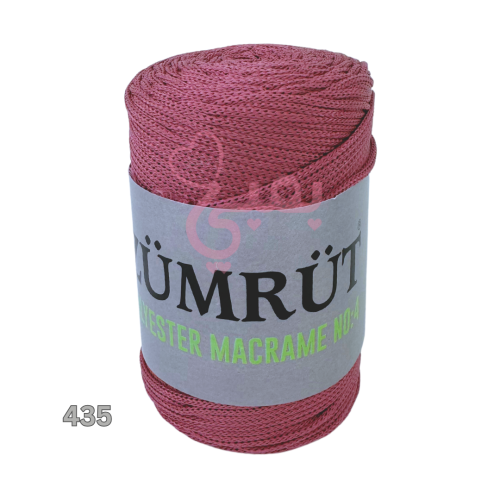 زمرد مكرمية بوليستر Zumurt Macrame Polyester 435