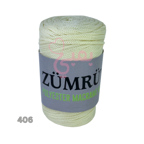 زمرد مكرمية بوليستر Zumurt Macrame Polyester 406