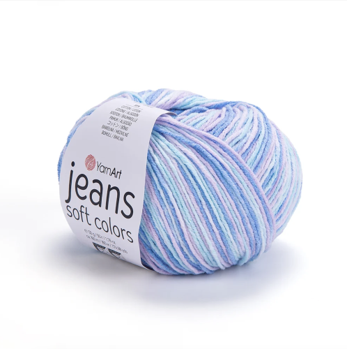 يارن ارت جينز  سوفت كلر 6209  YarnArt Jeans Soft Color