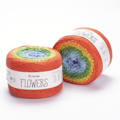 يارن ارت فلاورز 255 YarnArt Flowers فلورز