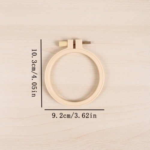 طارة تطريز بلاستيك 9 سم