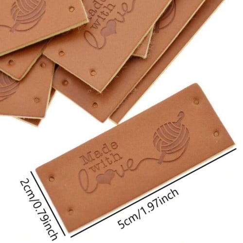 تاق ليبل صنع بحب  علامة  (12 حبة)