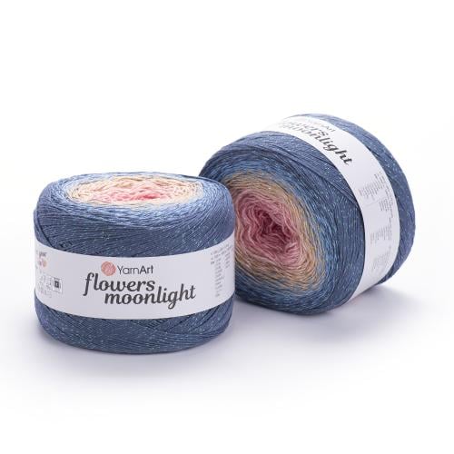 يارن ارت فلاورز مون لايت فلورز 3262 YarnArt Flowers Moonlight