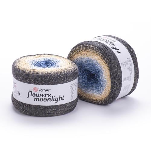يارن ارت فلاورز مون لايت فلورز 3287 YarnArt Flowers Moonlight