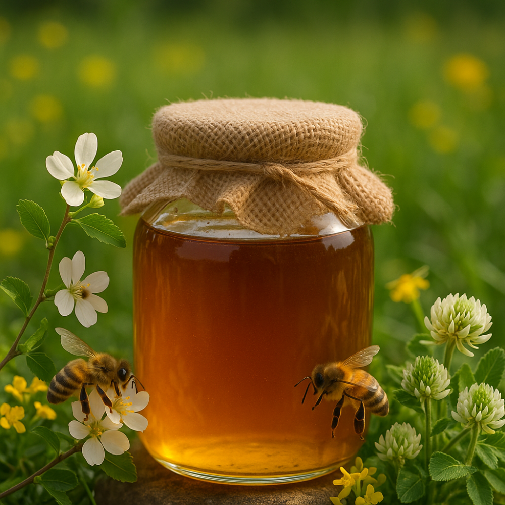 كيف ينتج العسل