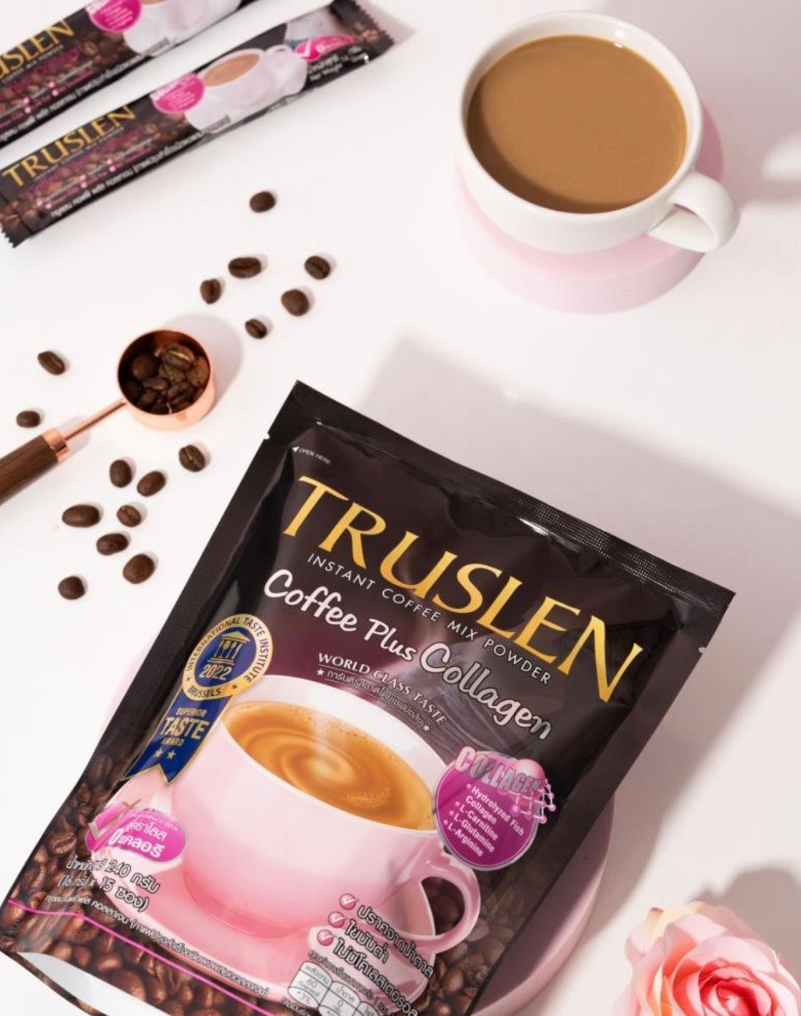 قهوة تروسلين بلس كولاجين Truslen
