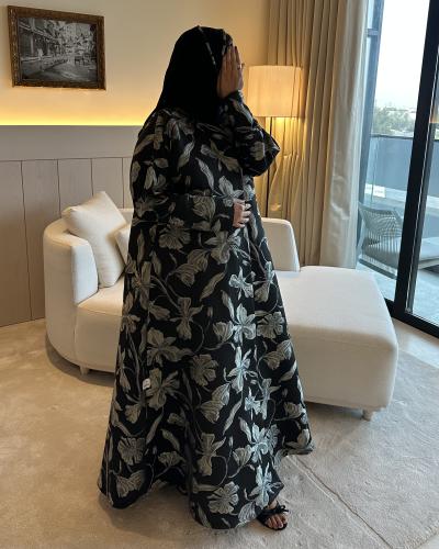عباية تفتة مشجر - (A9)