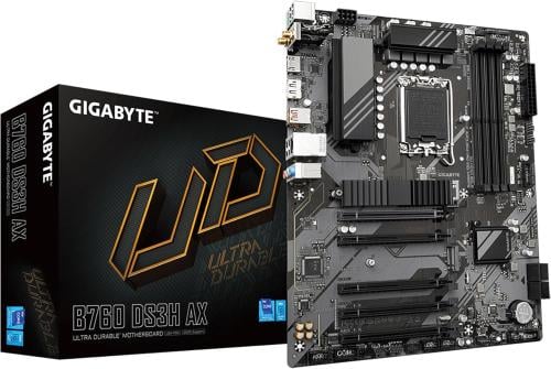 GIGABYTE B760 DS3H AX Ultra Durable DDR5- Wi Fi-