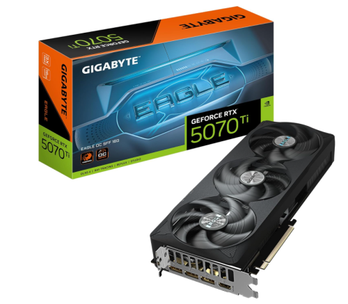 GIGABYTE - NVIDIA GeForce RTX 5070 Ti EAGLE OC ICE...