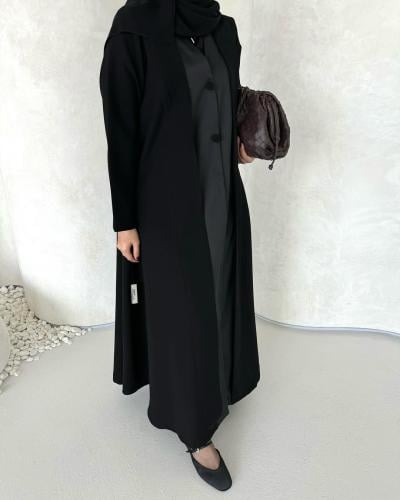 القماش كريب كوبا +طرحة