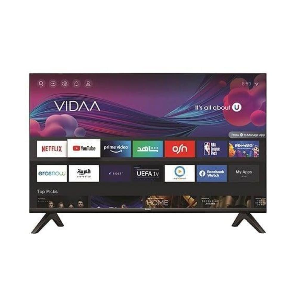 بيسك - شاشة تلفزيون 55 بوصة سمارت LED - موديل BLED-H55UHD